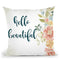 Baby Girl I Throw Pillow By World Art Group