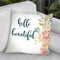 Baby Girl I Throw Pillow By World Art Group