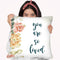 Baby Girl Ii Throw Pillow By World Art Group