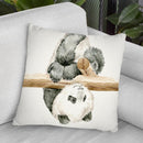 Baby Panda Ii Throw Pillow By World Art Group
