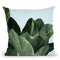 Celadon Palms I Throw Pillow By World Art Group