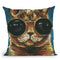 Dapper Animal I Throw Pillow By World Art Group