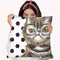 Dapper Animal Ix Throw Pillow By World Art Group