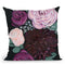 Dark & Dreamy Floral Ii Throw Pillow By World Art Group