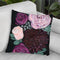 Dark & Dreamy Floral Ii Throw Pillow By World Art Group