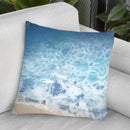 Ebb & Flow Ii Throw Pillow By World Art Group