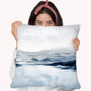 Faded Horizon Ii Throw Pillow By World Art Group