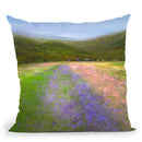 Flowers Of Half Moon Bay I Throw Pillow By World Art Group