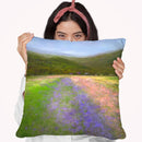 Flowers Of Half Moon Bay I Throw Pillow By World Art Group