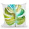 Ocean Side Palms Iii Throw Pillow By World Art Group