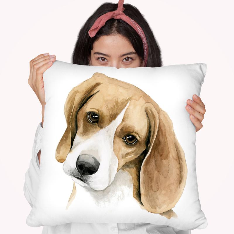 Human'S Best Friend Iii Throw Pillow By World Art Group
