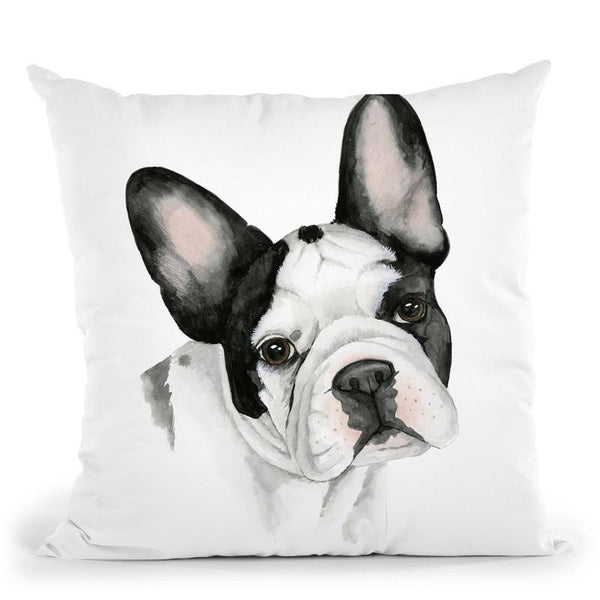 Human'S Best Friend Iv Throw Pillow By World Art Group
