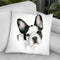 Human'S Best Friend Iv Throw Pillow By World Art Group