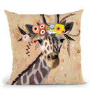 Klimt Giraffe Ii Throw Pillow By World Art Group