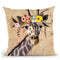 Klimt Giraffe Ii Throw Pillow By World Art Group