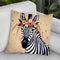 Klimt Zebra Ii Throw Pillow By World Art Group