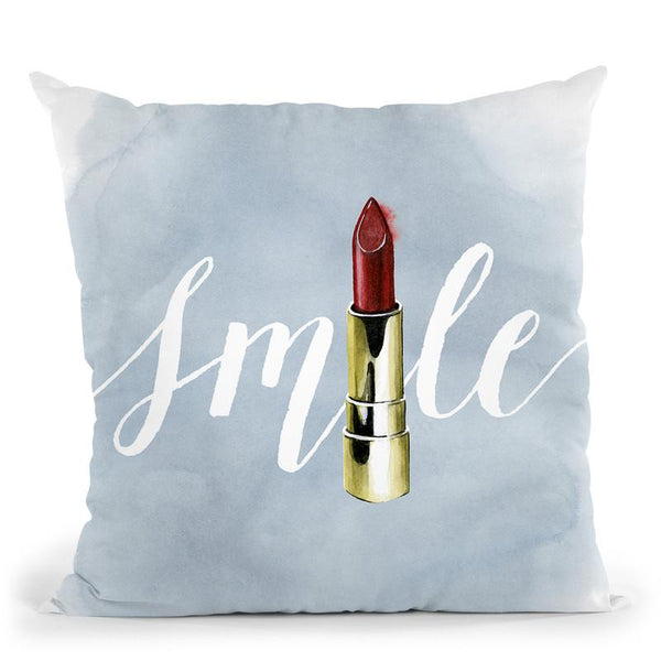 Let'S Makeup Iv Throw Pillow By World Art Group