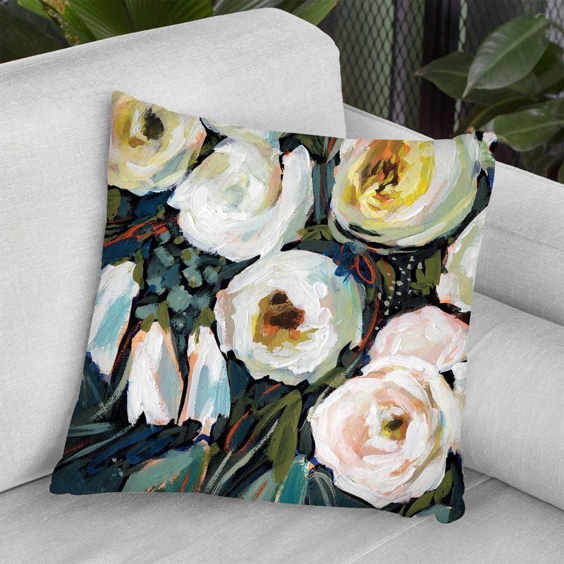 Milk And Honey I Throw Pillow By World Art Group