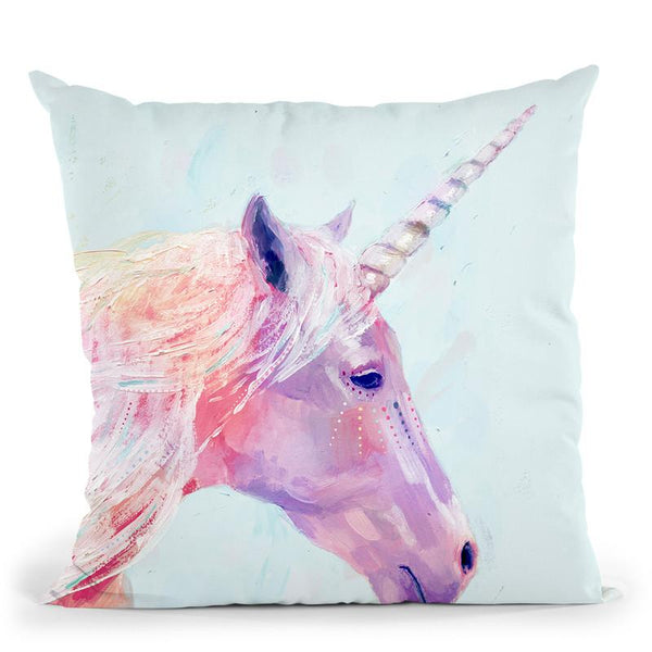 Mystic Unicorn I Throw Pillow By World Art Group