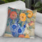 Oriental Bouquet I Throw Pillow By World Art Group