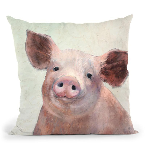 Over The Gate Iii Throw Pillow By World Art Group