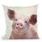 Over The Gate Iii Throw Pillow By World Art Group