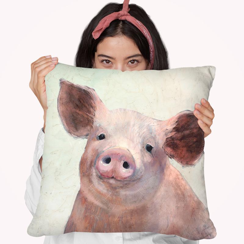 Over The Gate Iii Throw Pillow By World Art Group