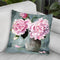 Peony Study I Throw Pillow By World Art Group