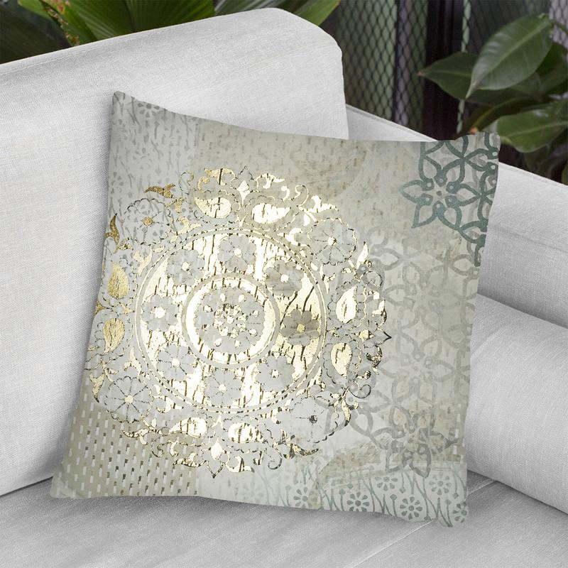 Tapestry Melange Ii Throw Pillow By World Art Group