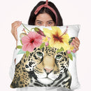 Tropical Halo Vi Throw Pillow By World Art Group