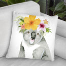 Tropical Halo Vii Throw Pillow By World Art Group