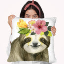 Tropical Halo Viii Throw Pillow By World Art Group