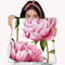 Winsome Peonies I Throw Pillow By World Art Group