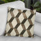 Driftwood Geometry I Throw Pillow By World Art Group