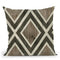 Driftwood Geometry Ii Throw Pillow By World Art Group