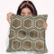 Driftwood Geometry Iv Throw Pillow By World Art Group
