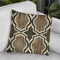 Driftwood Geometry V Throw Pillow By World Art Group