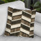 Driftwood Geometry Vii Throw Pillow By World Art Group