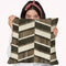 Driftwood Geometry Vii Throw Pillow By World Art Group