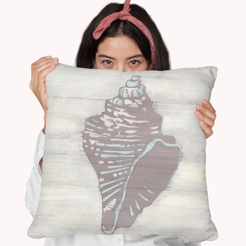 Driftwood Silhouette Iii Throw Pillow By World Art Group