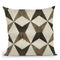 Driftwood Geometry Ix Throw Pillow By World Art Group