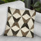 Driftwood Geometry Ix Throw Pillow By World Art Group
