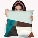 Block Detail I Throw Pillow By World Art Group