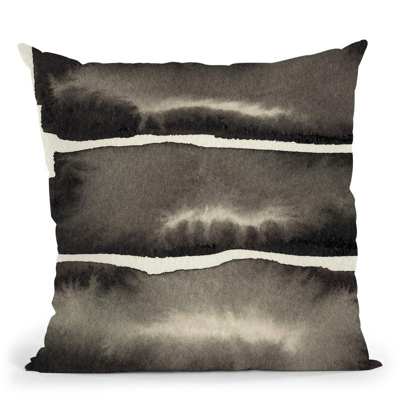 Diverge I Throw Pillow By World Art Group