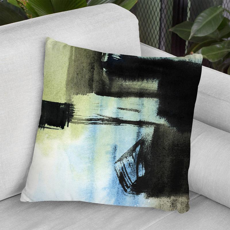 Obscured Plane I Throw Pillow By World Art Group