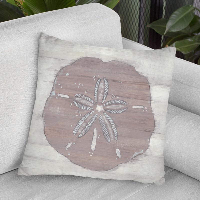 Driftwood Silhouette Iv Throw Pillow By World Art Group