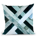 Watercolor Weave I Throw Pillow By World Art Group
