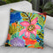 Secret Garden Floral Ii Throw Pillow By World Art Group