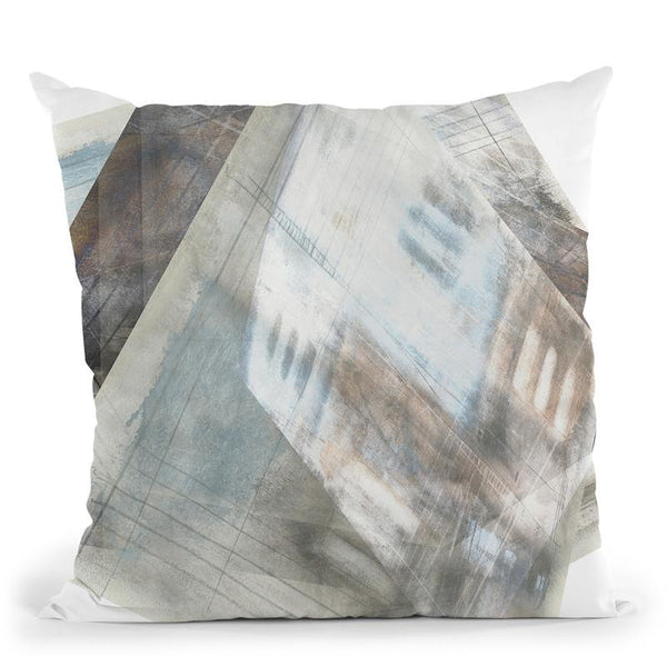 Faceted Illusion I Throw Pillow By World Art Group