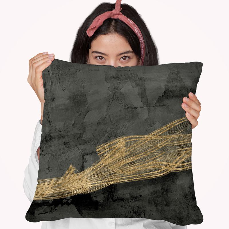 Woven Matrix Iv Throw Pillow By World Art Group